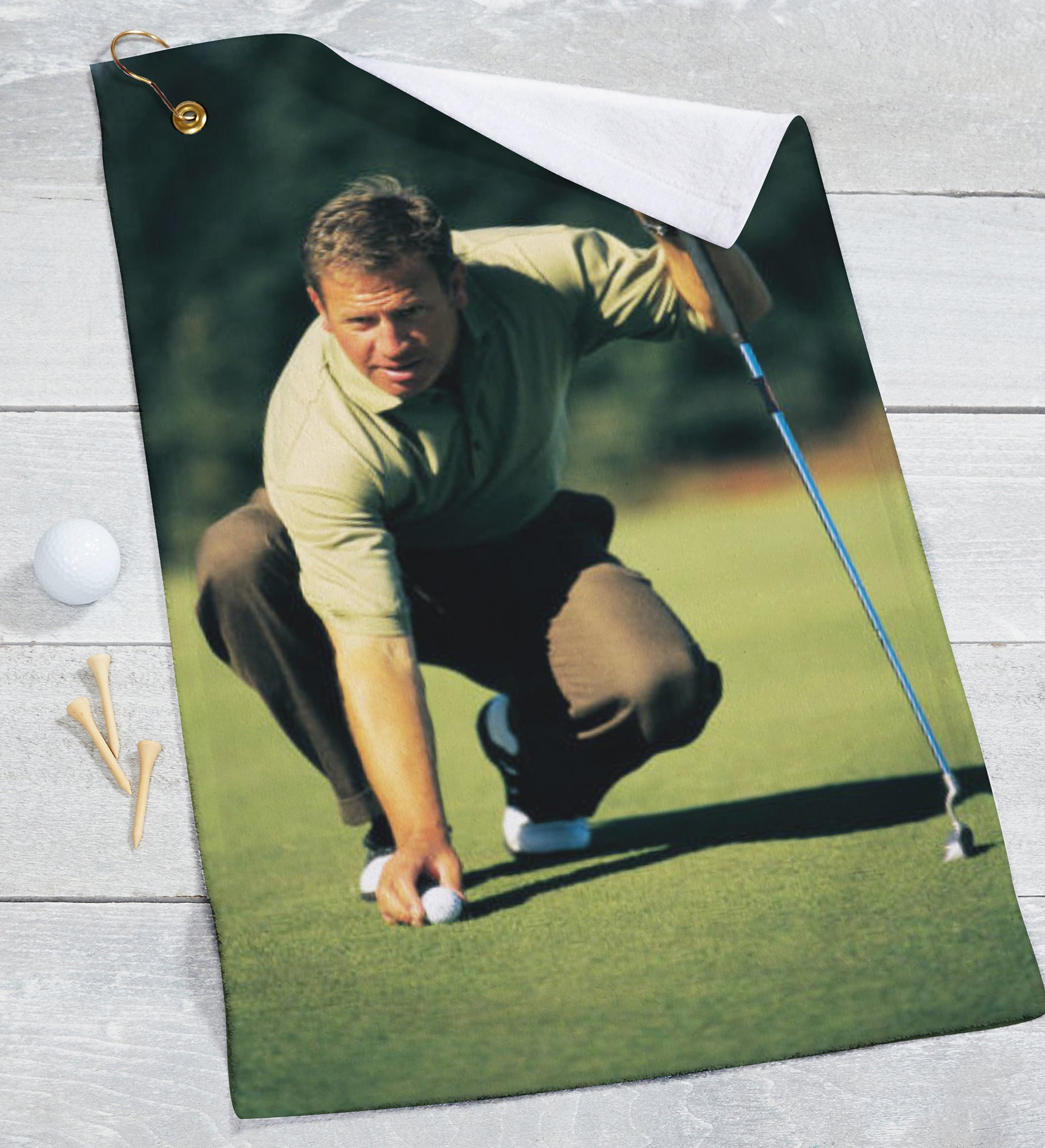 Personalized Photo Golf Towel